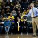 Michigan head coach John Beilein screams and gestures in the first half of the game against Binghamton on Tuesday. Michigan won 67-39. Daniel Brenner I AnnArbor.com